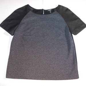 EXPRESS Top Short Sleeve Size S Petite EUC